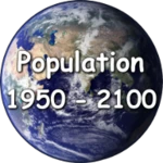 Logo of World Population Clock android Application 